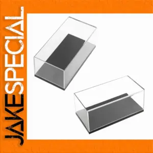 Set of 2 Acrylic Display Cases for Models