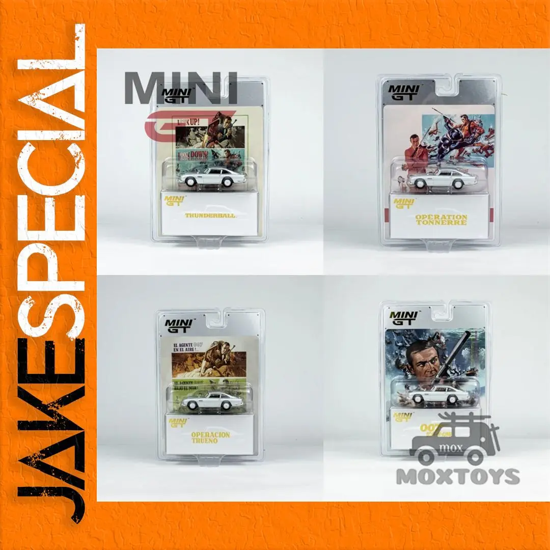 MINI GT 1:64 Aston Martin DB5 007 Model 1 MINI GT 1:64 Aston Martin DB5 007 Model