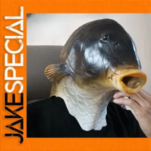 Realistic Fish Mask for Adults in Vibrant Colors