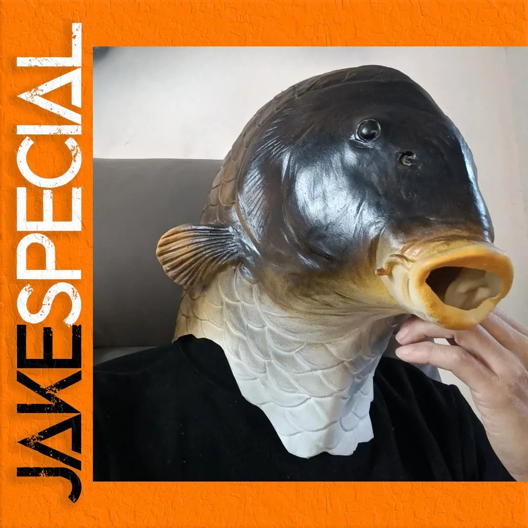 Realistic Fish Mask for Adults in Vibrant Colors 1 Realistic Fish Mask for Adults in Vibrant Colors