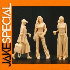 1/64 Scale Detailed Miniature Figure Set