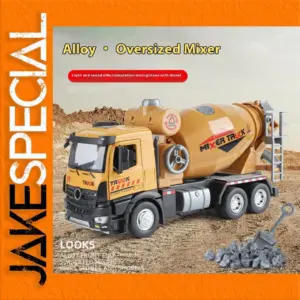 Large Alloy Mixer Truck Model with Sounds
