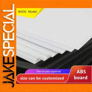 ABS Plastic Sheets Set - 3 Sheets, 200mm x 250mm