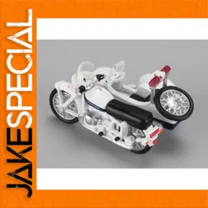 Perka Diecast 1/64 Three-Wheeled Motorcycle