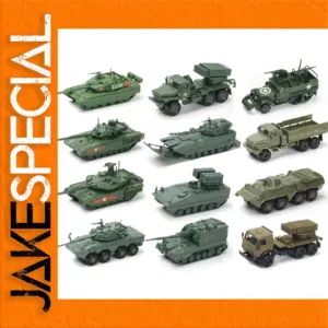 1:72 Scale Military Model Tank Collection Set