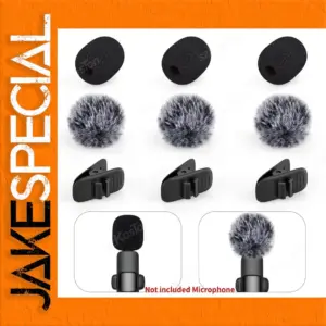 Mini Wireless Lavalier Microphone Accessory Set