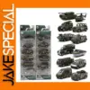 1:64 Military Car Model Set - 6 Vehicles