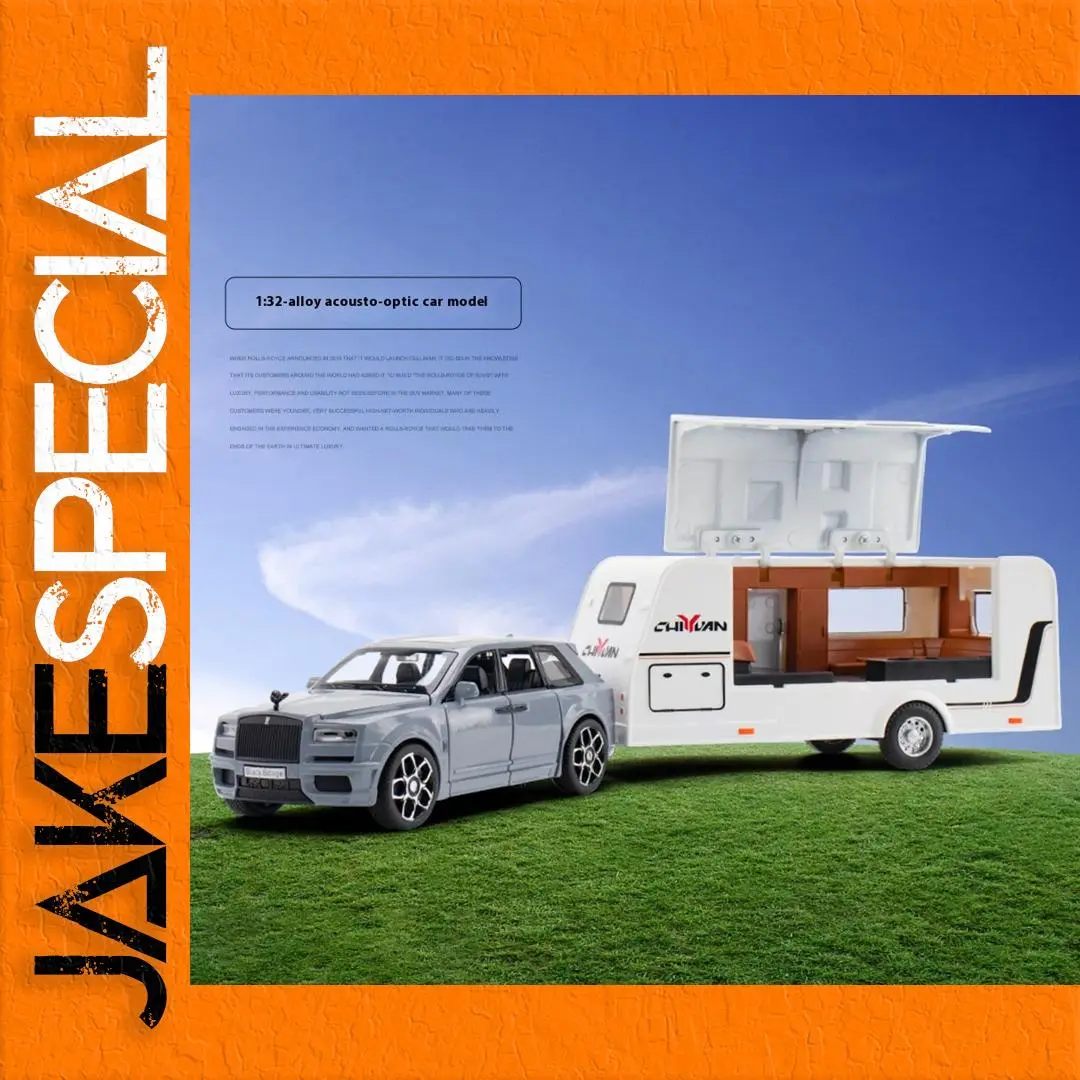 Rolls-Royce Cullinan 1:32 Scale Model with Trailer 1 Rolls-Royce Cullinan 1:32 Scale Model with Trailer