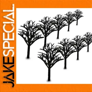 100 Miniature Tree Models Set for Dioramas