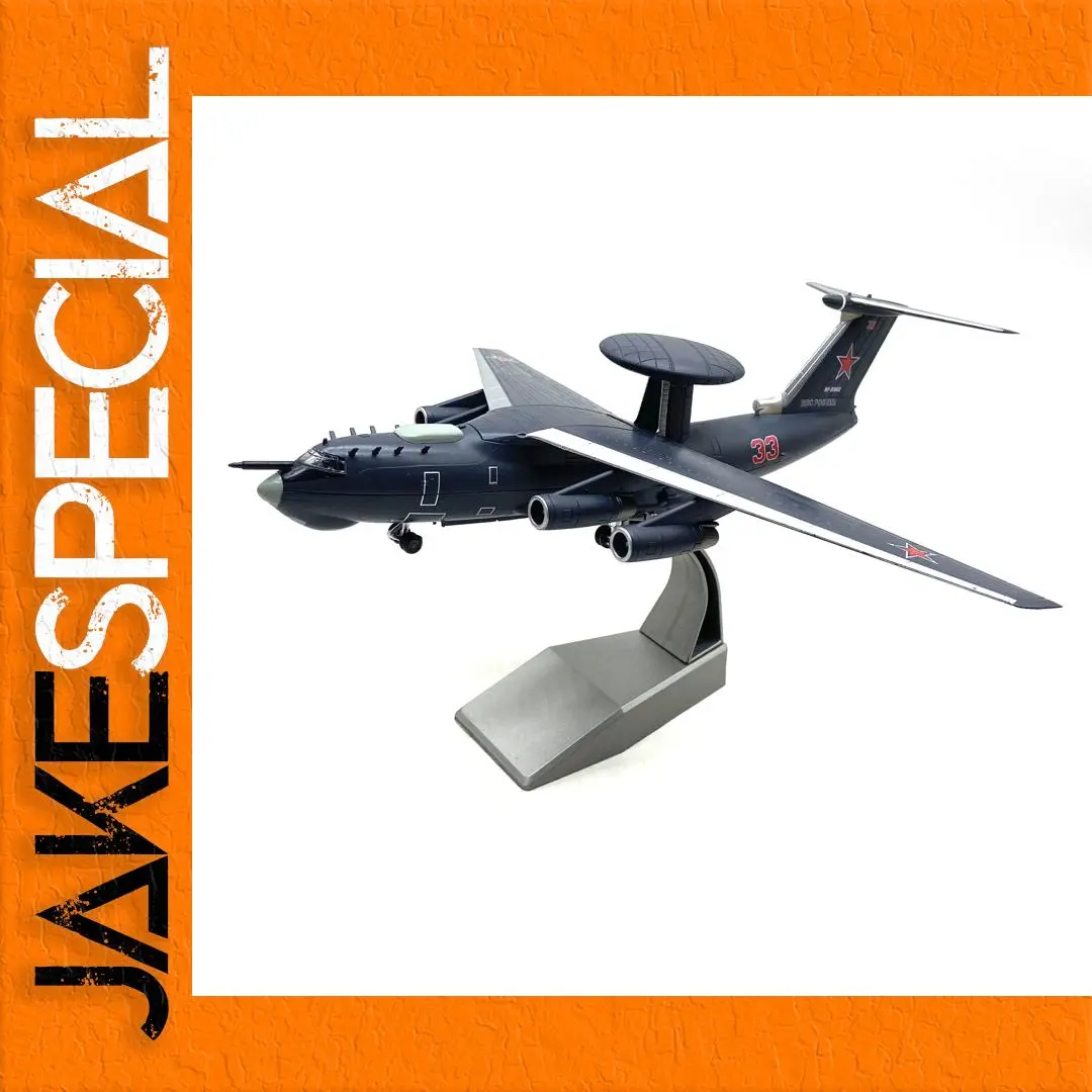 Soviet A-50U Aircraft Model 1:200 Scale 1 Soviet A-50U Aircraft Model 1:200 Scale