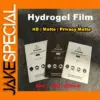 50PCS HD Matte Privacy Hydrogel Film Set