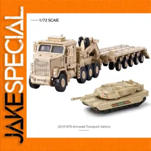 1/72 Scale Military Model Set with Tank and Copter