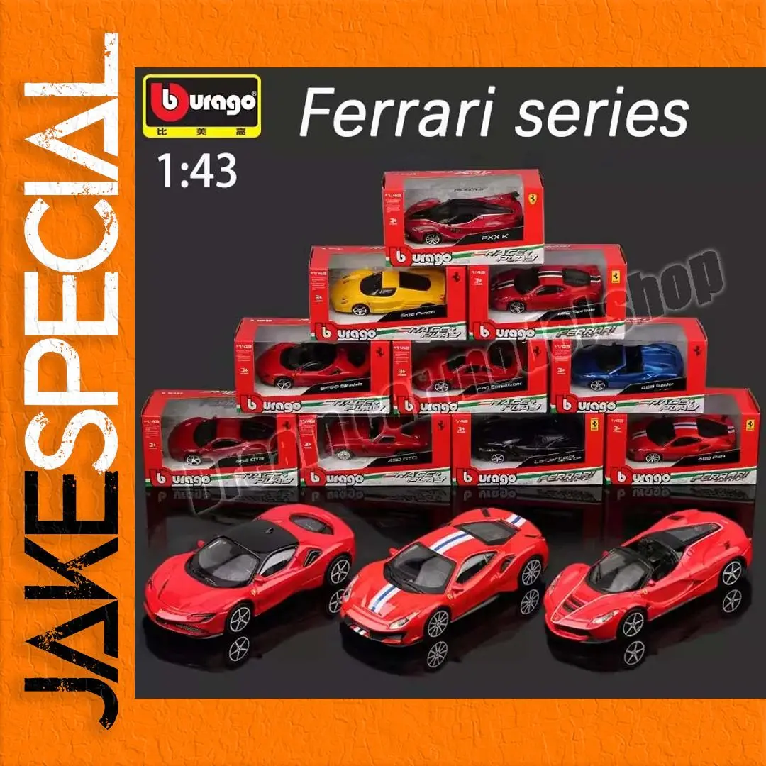 Bburago 1:43 Ferrari Die-Cast Car Collection 1 Bburago 1:43 Ferrari Die-Cast Car Collection