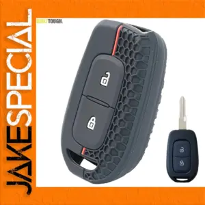 Renault Dacia 2 Button Silicone Key Case