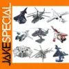 3D Metal Puzzle Set of Military Aircraft Models
