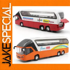 1:50 Scale Alloy Bus Model with Sound and Light