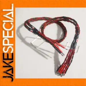 Audiophile Speaker Cable Bi-Wire 4 Inputs 8 Outputs