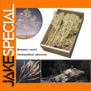 Miniature Chenopodium Spinosum Model for Dioramas