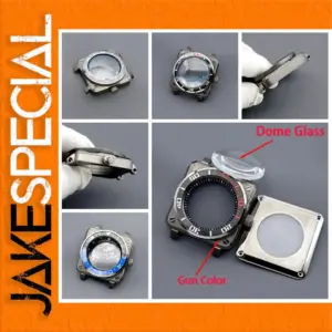 Gun Color 42mm Men's Dive Watch Case