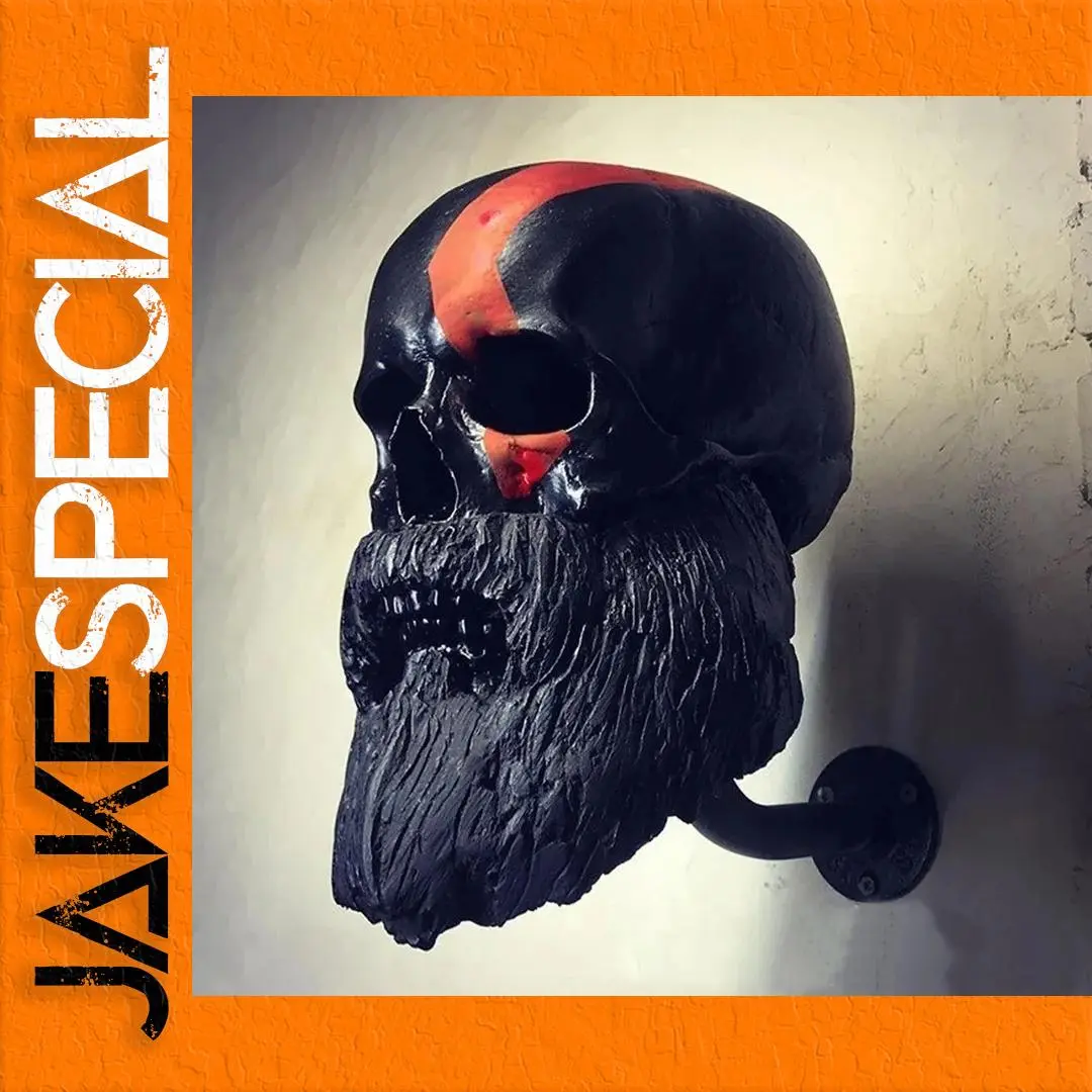 Skull Helmet Holder for Motorcycle Gear 1 Skull Helmet Holder for Motorcycle Gear