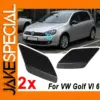 VW Golf VI Jetta Headlight Washer Caps Set
