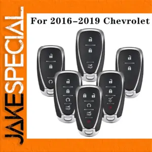 Chevrolet Key Shell Case for 2016-2019 Models