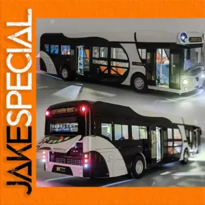 Large Electric Panda Bus 1:24 Scale Model