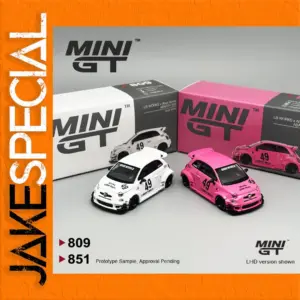 MINIGT 1:64 Abarth 595 Diecast Model Set