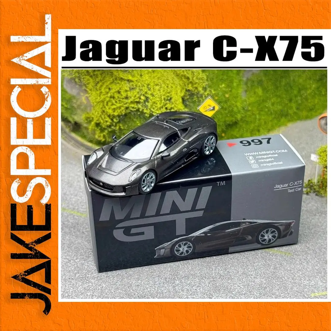 Jaguar C-X75 1:64 Diecast Metal Model 1 Jaguar C-X75 1:64 Diecast Metal Model