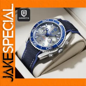 Sports Men's Quartz Watch with Chronograph Functions