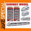 1:60 Scale High-Speed Train Model Diecast