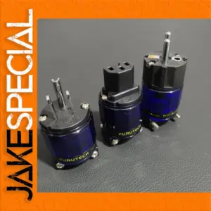 FI-11 Rhodium Audio Power Plug 10A 250V