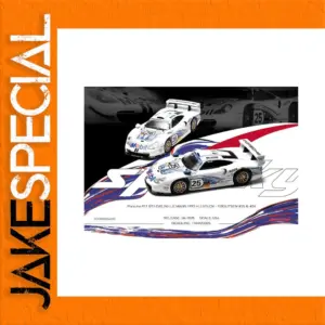 Porsche 911 GT1 Diecast Model 1:64 Scale