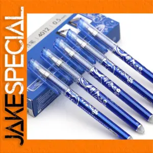 Vibrant Erasable Gel Pen Set - 0.5 mm Points