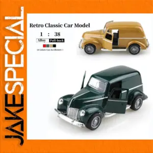 Mini Retro Alloy Classic Car Model 1:38 Scale