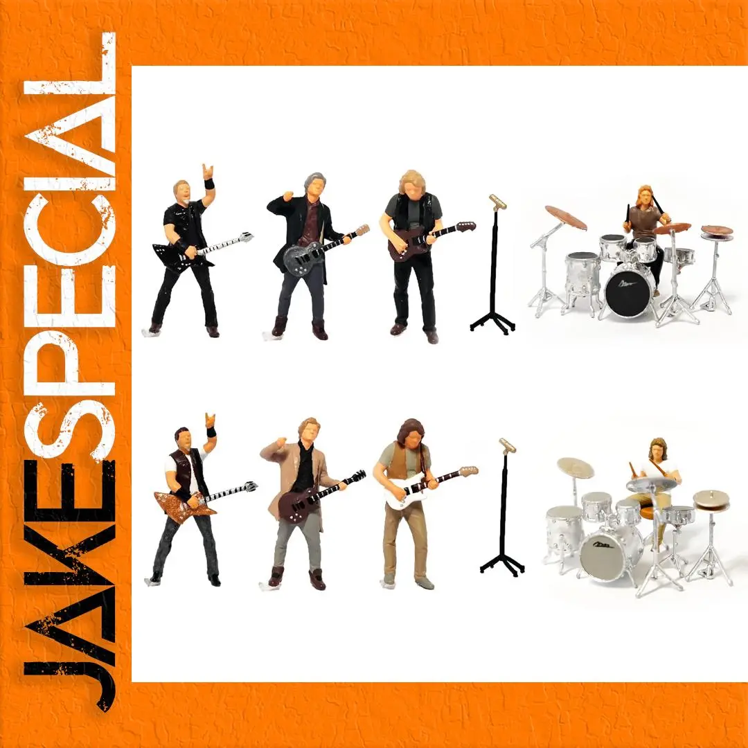 1/64 Scale Miniature Band Model Set 1 1/64 Scale Miniature Band Model Set