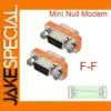 Mini Null Modem DB9 Female Adapter