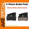 MTB 4-Piston Brake Pads for Shimano Bikes