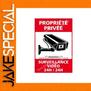 Y709 Self-Adhesive Security Camera Decal