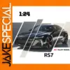 RS7 Luxury Car Model 1:24 Scale Black