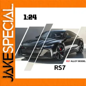 RS7 Luxury Car Model 1:24 Scale Black