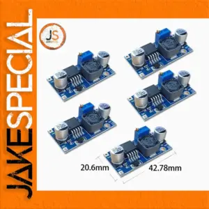 5 Pack LM2596S Buck Converters DC 3V-40V