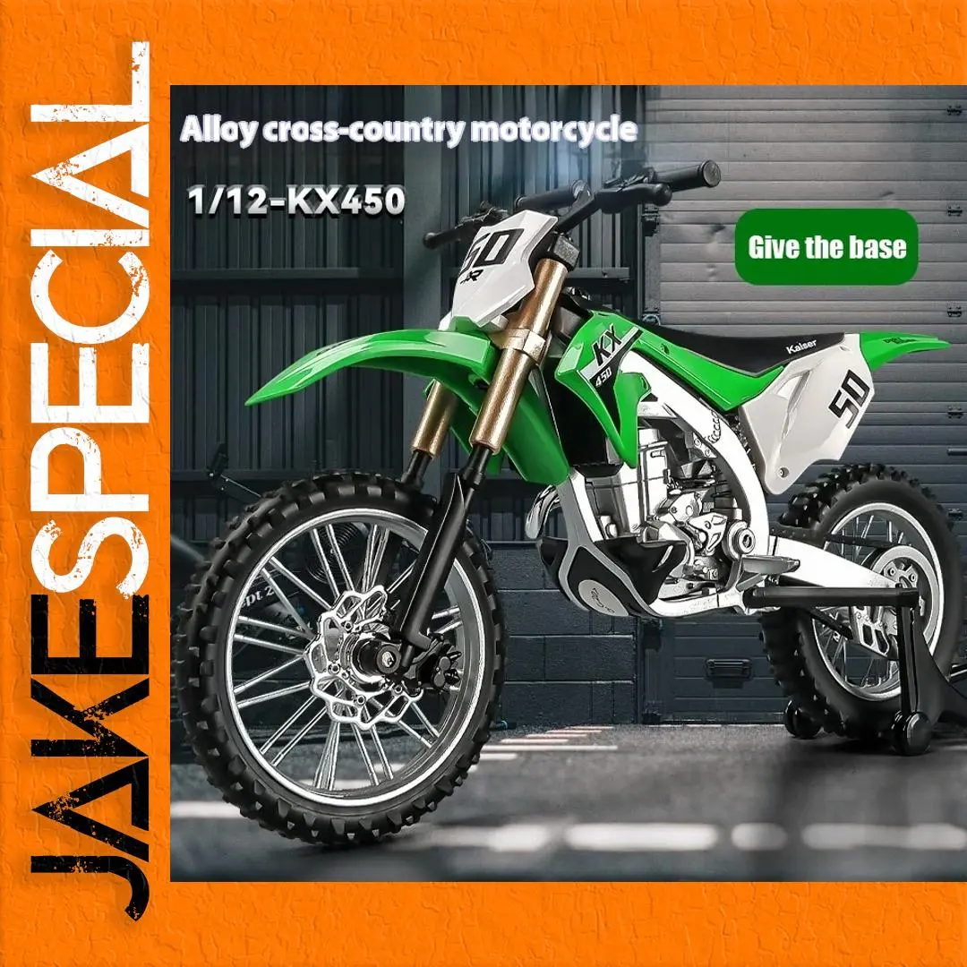 1/12 Scale Mountain Motocross Motorcycle Model 1 1/12 Scale Mountain Motocross Motorcycle Model