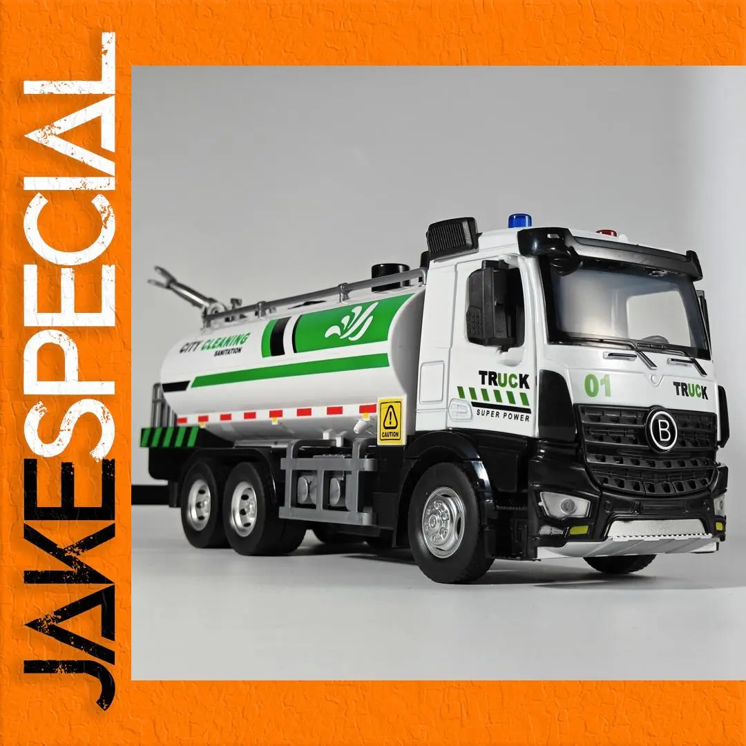 1:18 Scale Diecast City Sprinkler Truck Model 1 1:18 Scale Diecast City Sprinkler Truck Model