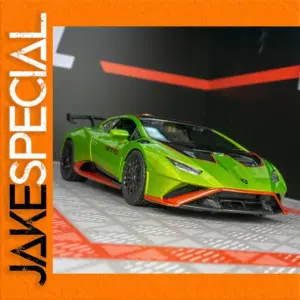 Green Lamborghini STO 1:32 Diecast Model