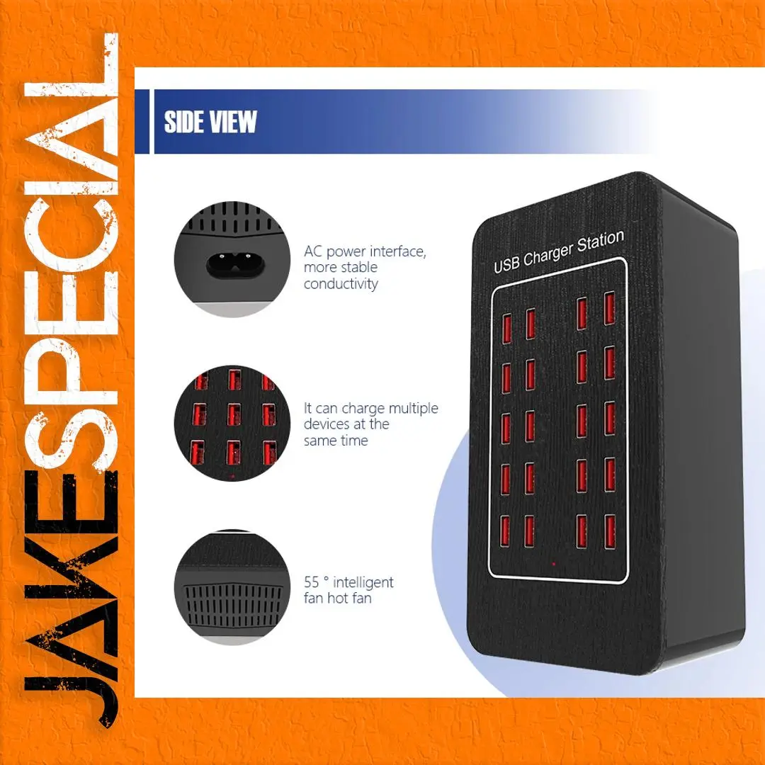 Universal 20 Ports 100W USB Charging Hub 1 Universal 20 Ports 100W USB Charging Hub