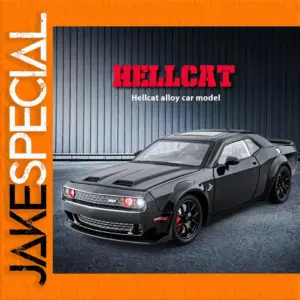 Hellcat Alloy Model Car with Lighting and Sound