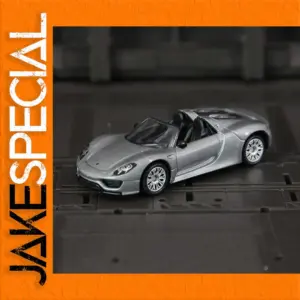 Porsche 918 Spyder 1:61 Diecast Model in Silver