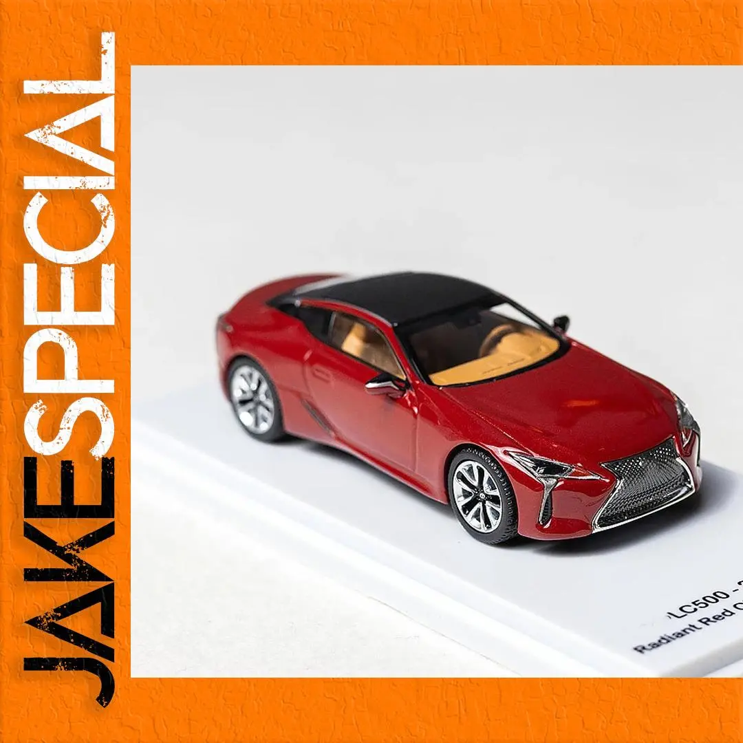 2018 LC500 Diecast Model 1:64 Scale Red 1 2018 LC500 Diecast Model 1:64 Scale Red