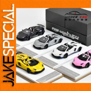 Fine Works 1:64 Scale Model Car Collection